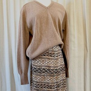 Vintage Pendleton Wool Pullover – Slouchy & Timeless Cozy Layer